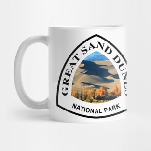 Great Sand Dunes National Park & Preserve shield Mug